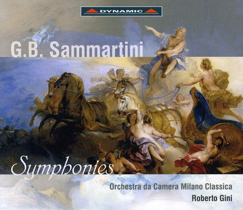 the album cover for Basevi/Martini/Cirri/Martino - Symphonies