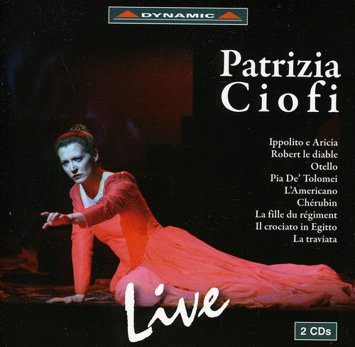 the album cover for Natascha Sohl - Patrizia Ciofi: Live