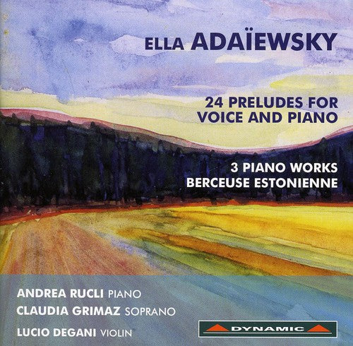 the album cover for Claudia Grimaz - 24 Preludes for Voice & Piano