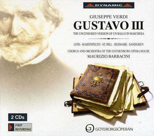 the album cover for Tomas Lind - Gustavo III