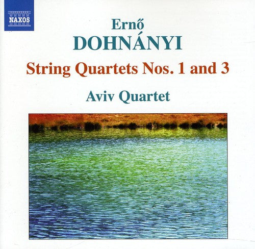 the album cover for E. SCHULHOFF - Dohnanyi: String Quartets Nos 1 & 3