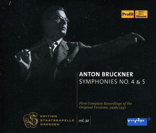 the album cover for Karl Böhm - Symphonies No. 4 & 5