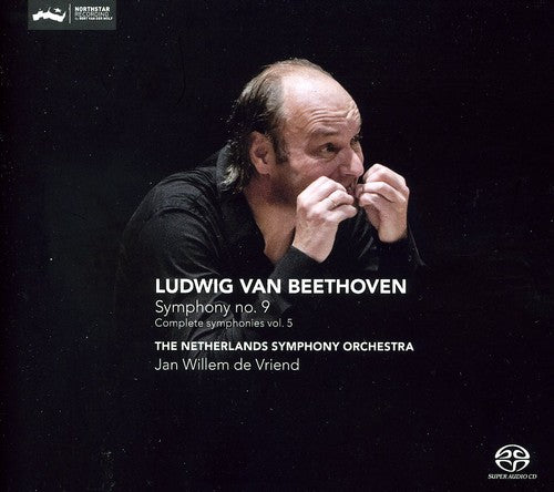 the album cover for Beethoven / Netherlands So / De Vriend - Symphony No. 9