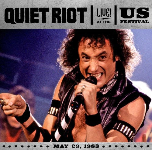 the album cover for Quiet Riot - Live At The Us Festival 1983