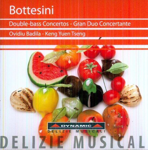 the album cover for Bottesini / Zuccarini - Double Bass Concertos