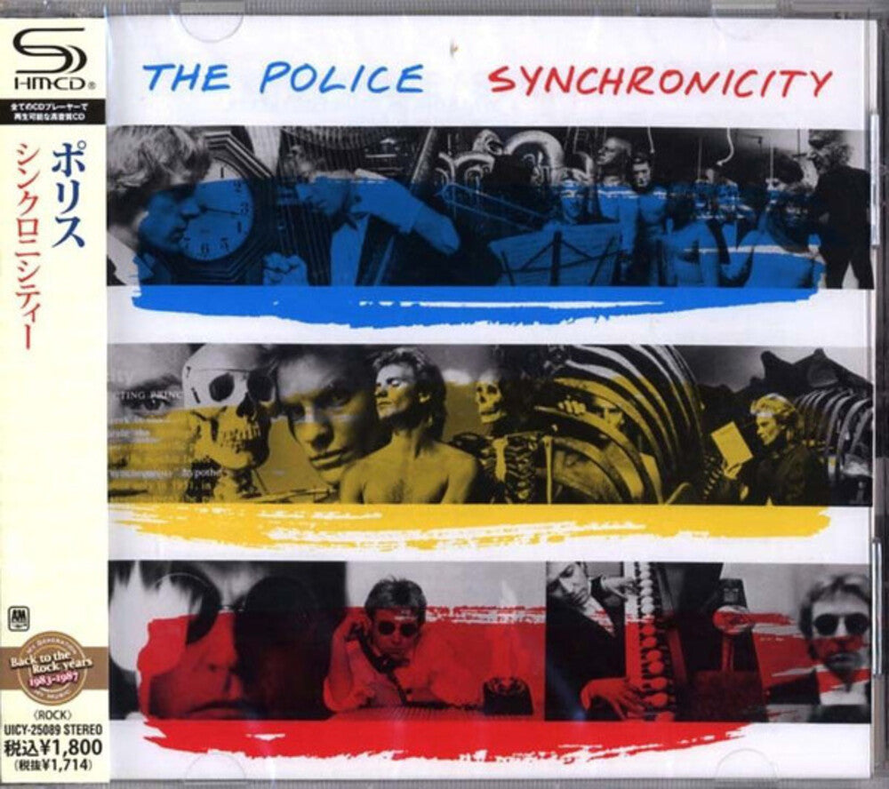 the album cover for The Police - Synchronicity