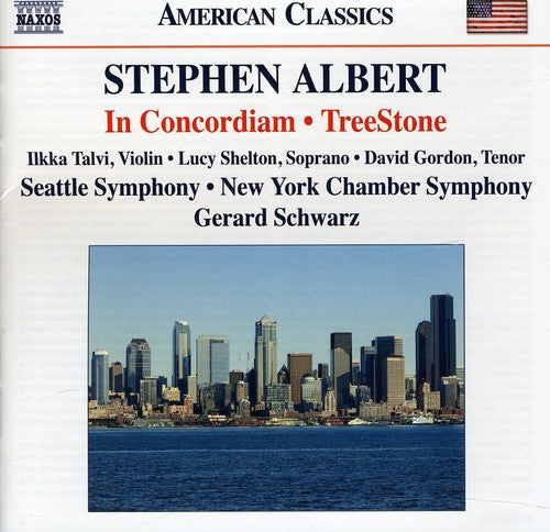 the album cover for Gerard Schwarz - In Concordiam & Treestone