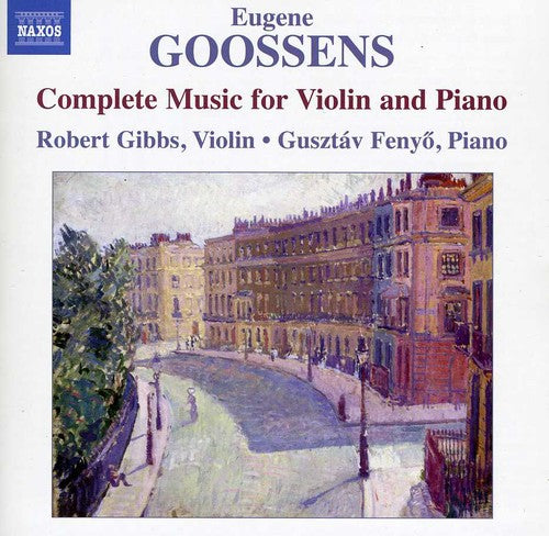 the album cover for Robert Gibbs - Complete Music for Violin & Piano