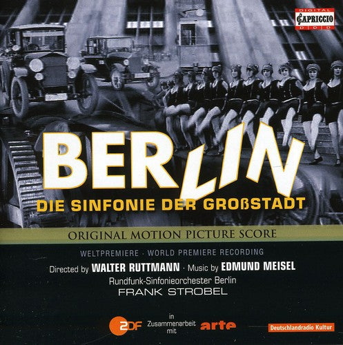 the album cover for S. WAGNER - Berlin: Die Sinfonie Der Grossstadt
