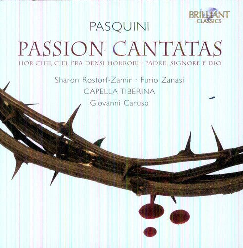 the album cover for Ensemble Capella Tiberina - Passion Cantatas