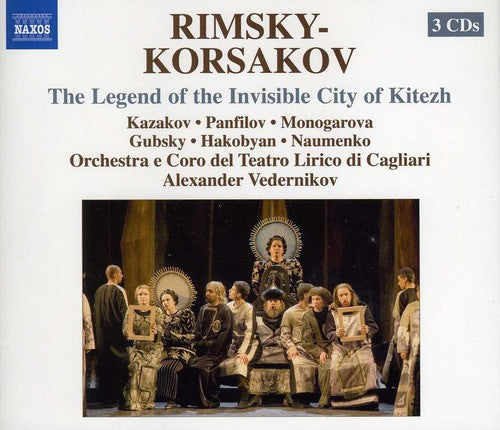 the album cover for Alexander Vedernikov - Legend of the Invisible City of Kitezh