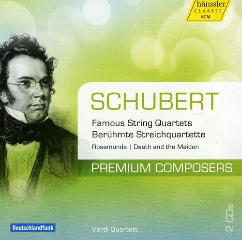 the album cover for Verdi Quartet - Premium Composers: Famous String Quartets