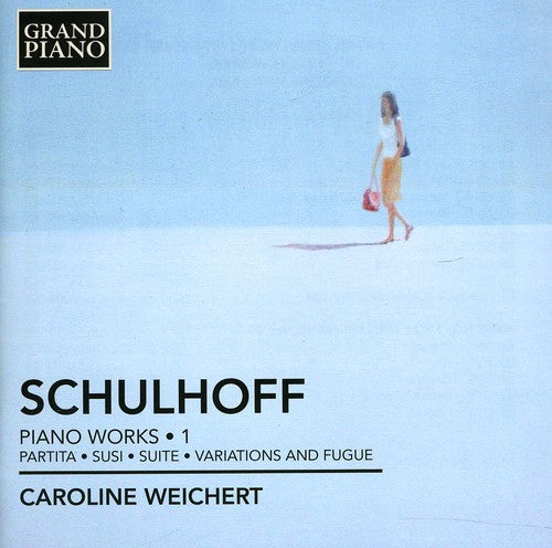 the album cover for Caroline Weichert - Piano Works 1