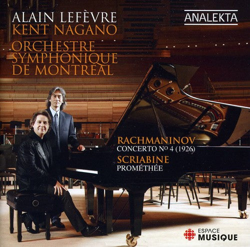 the album cover for Sergei Rachmaninov - Poem of Fire Op 60 / Piano Concerto