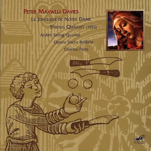 the album cover for Edward Albert - Jongleur de Notre Dame / String Quartet