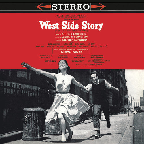 the album cover for Broadway Cast - West Side Story