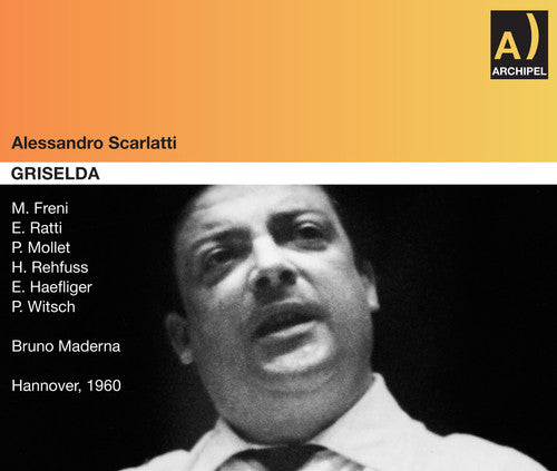 the album cover for Scarlatti - Griselda