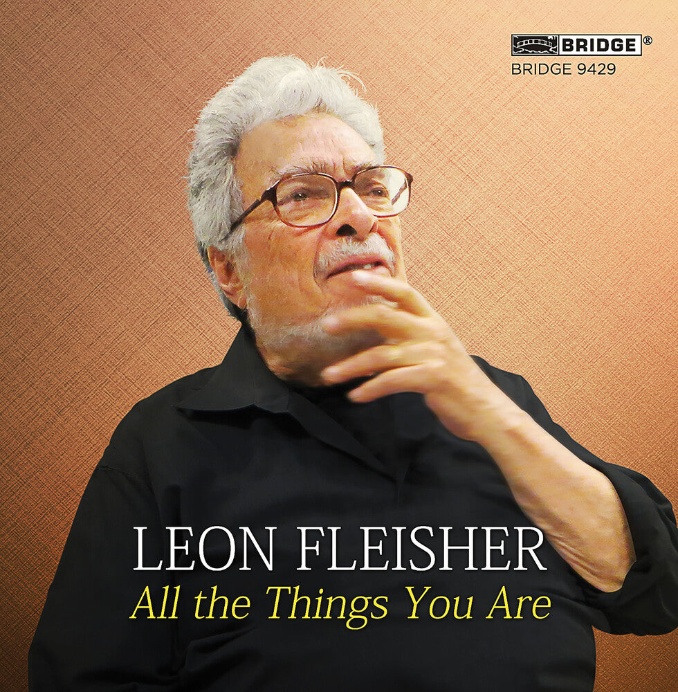 the album cover for Bach / Gershwin / Kirchner / Fleisher - All the Things You Are