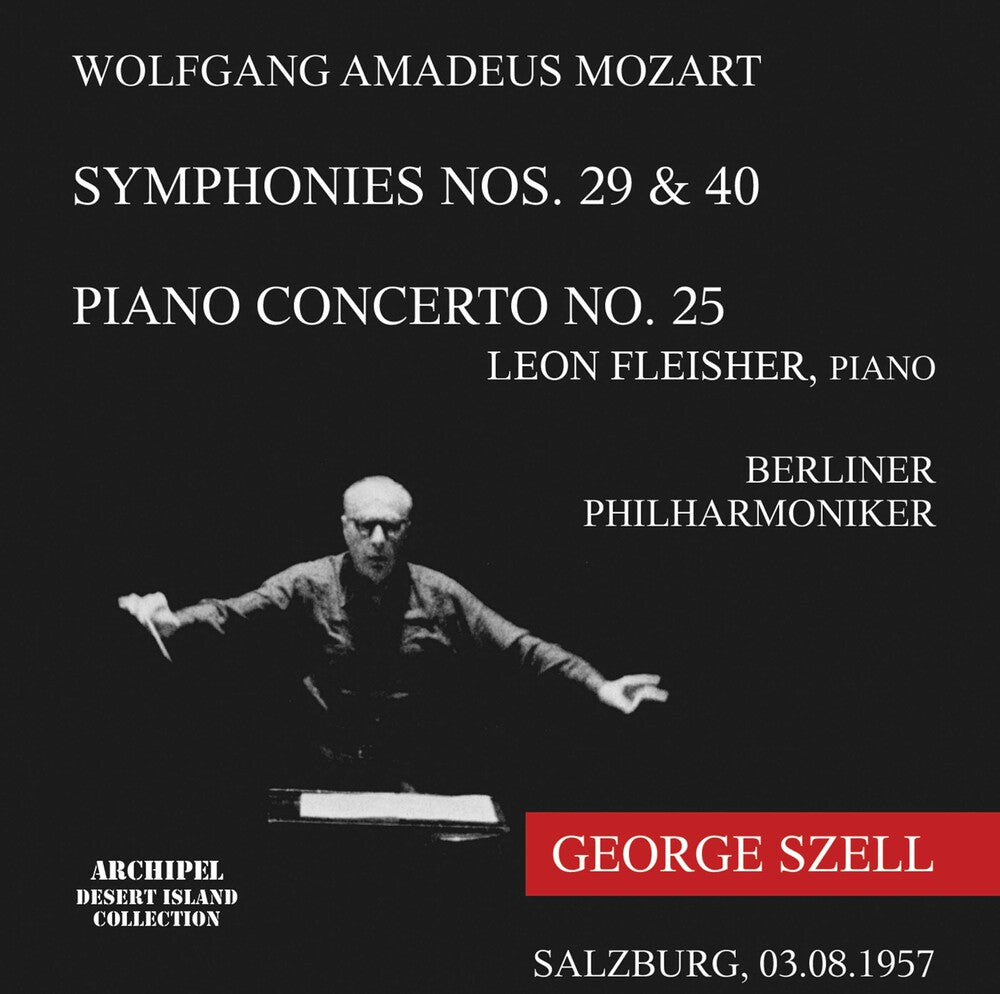 the album cover for Berlin Philharmonic Orchestra - Symphony 29 / Concerto for Piano & Orchestra