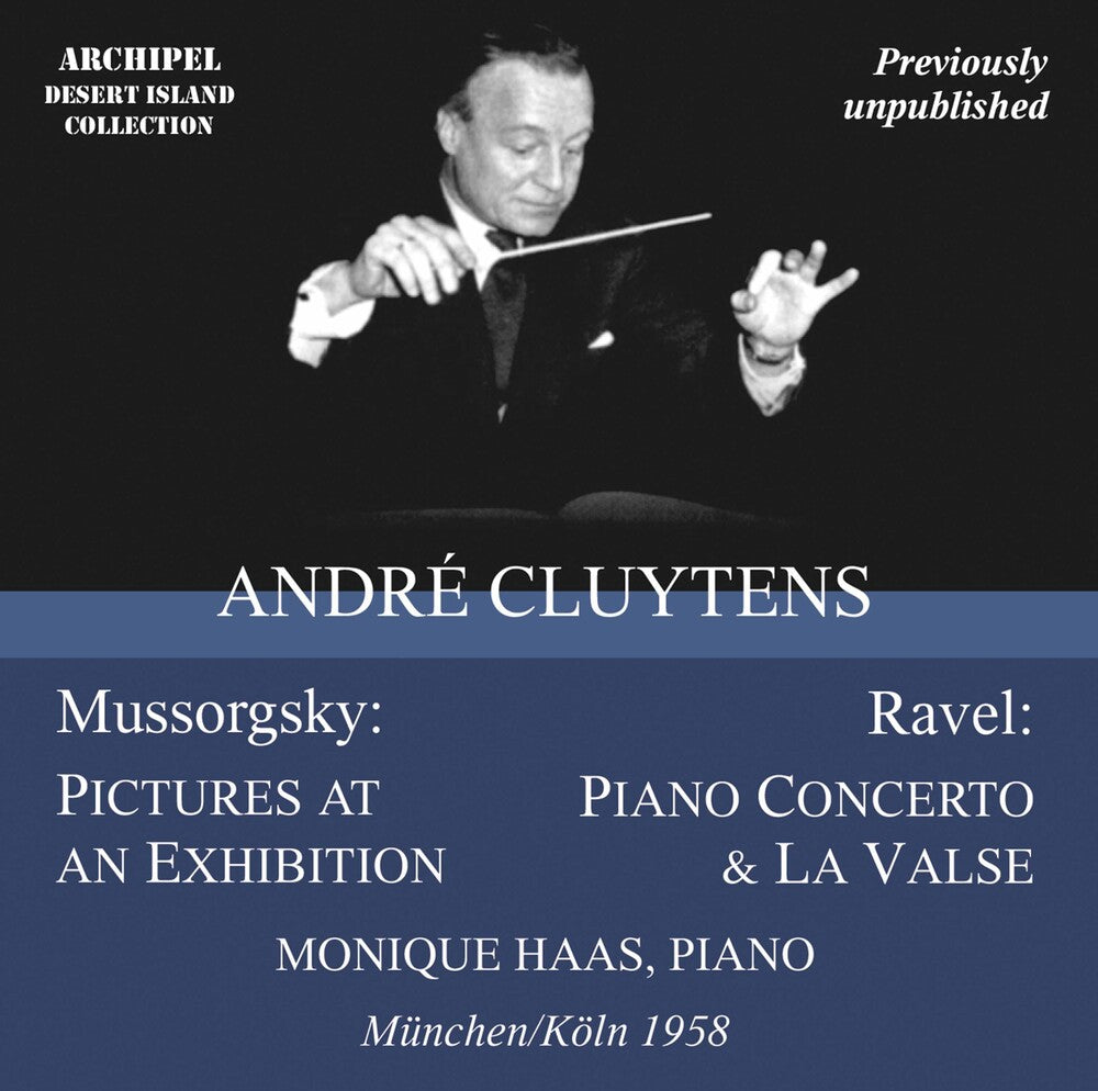 the album cover for Kölner Rundfunk-Sinfonie-Orchester - Piano Concerto & la Valse / Pictures at Exhibition