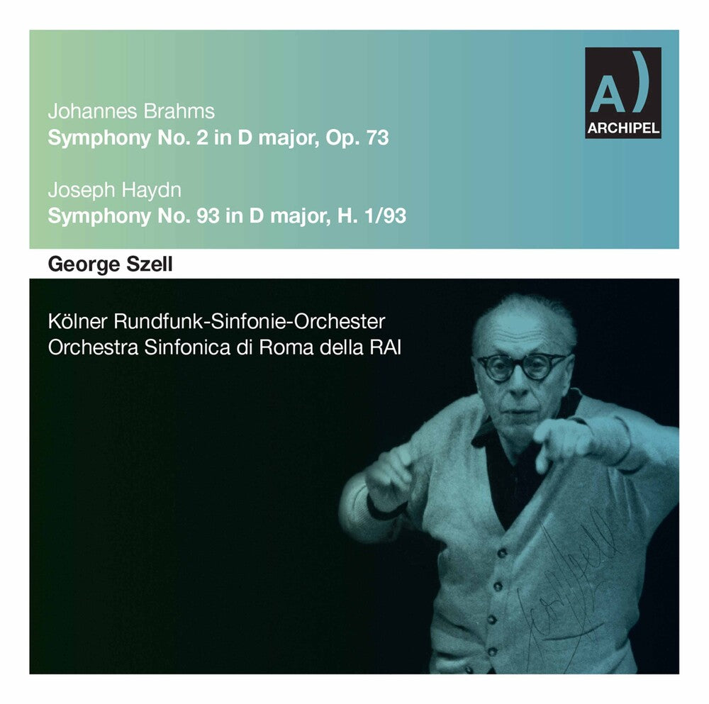 the album cover for George Szell - Symphony