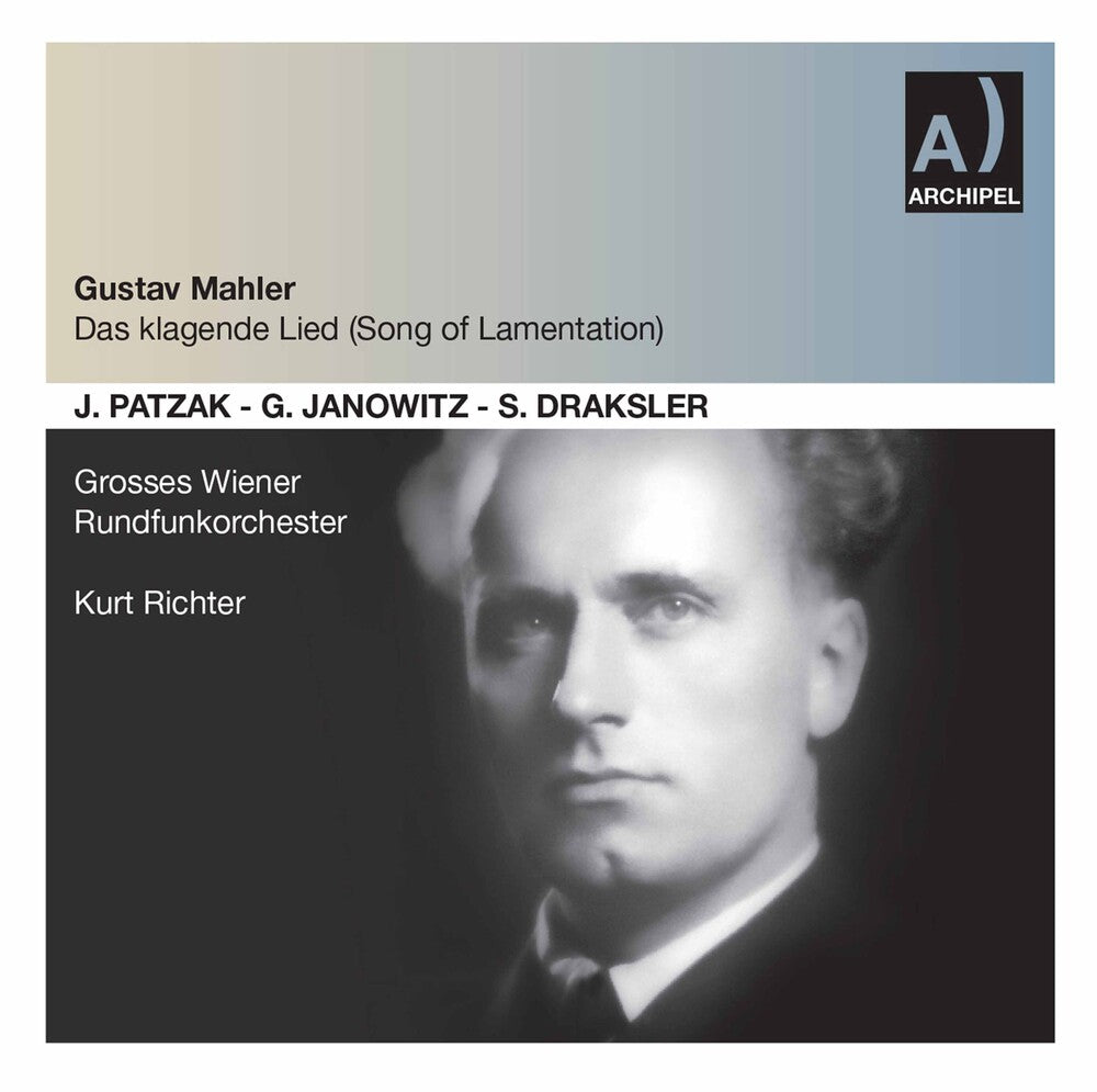 the album cover for Mahler / Janowitz / Draksler / Vpo / Richter - Das Klagende Lied