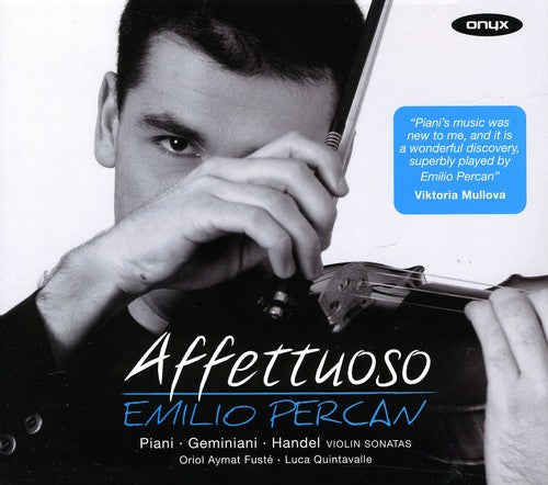 the album cover for Emilio Percan - Affetuoso
