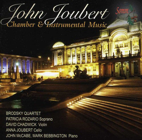 the album cover for Joubert / Brodsky String Quartet - John Joubert 80th Birthday Tribute