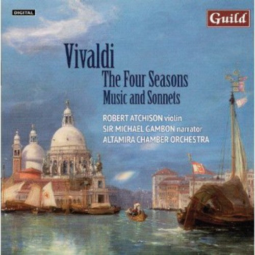 the album cover for Robert Atchison - Four Seasons: Music & Sonnets