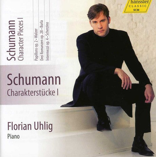 the album cover for Florian Uhlig - Character Pieces I