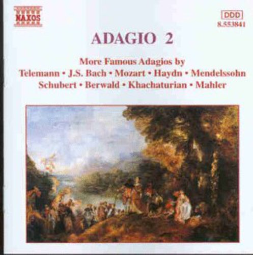 the album cover for Niklas Eklund - More Famous Adagios / Various