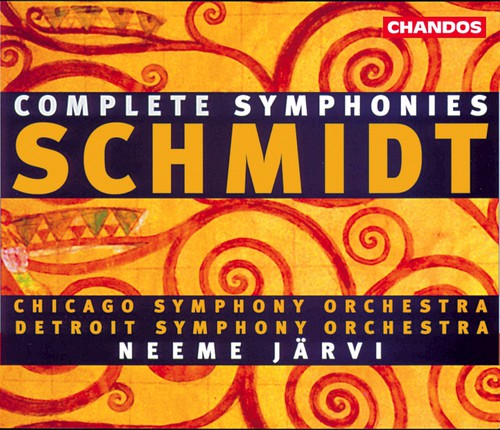 the album cover for Neeme Järvi - Symphonies Nos 1-4