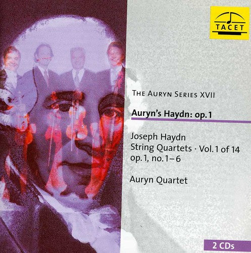 the album cover for Haydn / Auryn Quartet - Auryn Series 17: Auryns Haydn Op 1