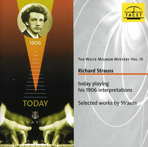 the album cover for Strauss / Strauss - Welte-Mignon Mystery 3