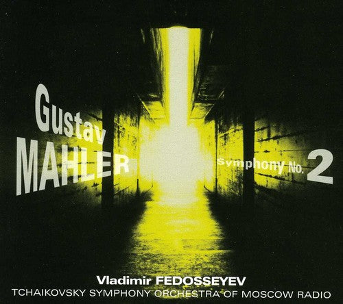 the album cover for Mahler / Tchaikovsky Sym Orch /Fedoseyev - Symphony 2