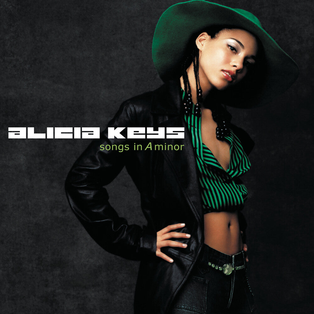 the album cover for Alicia Keys - Songs in A Minor