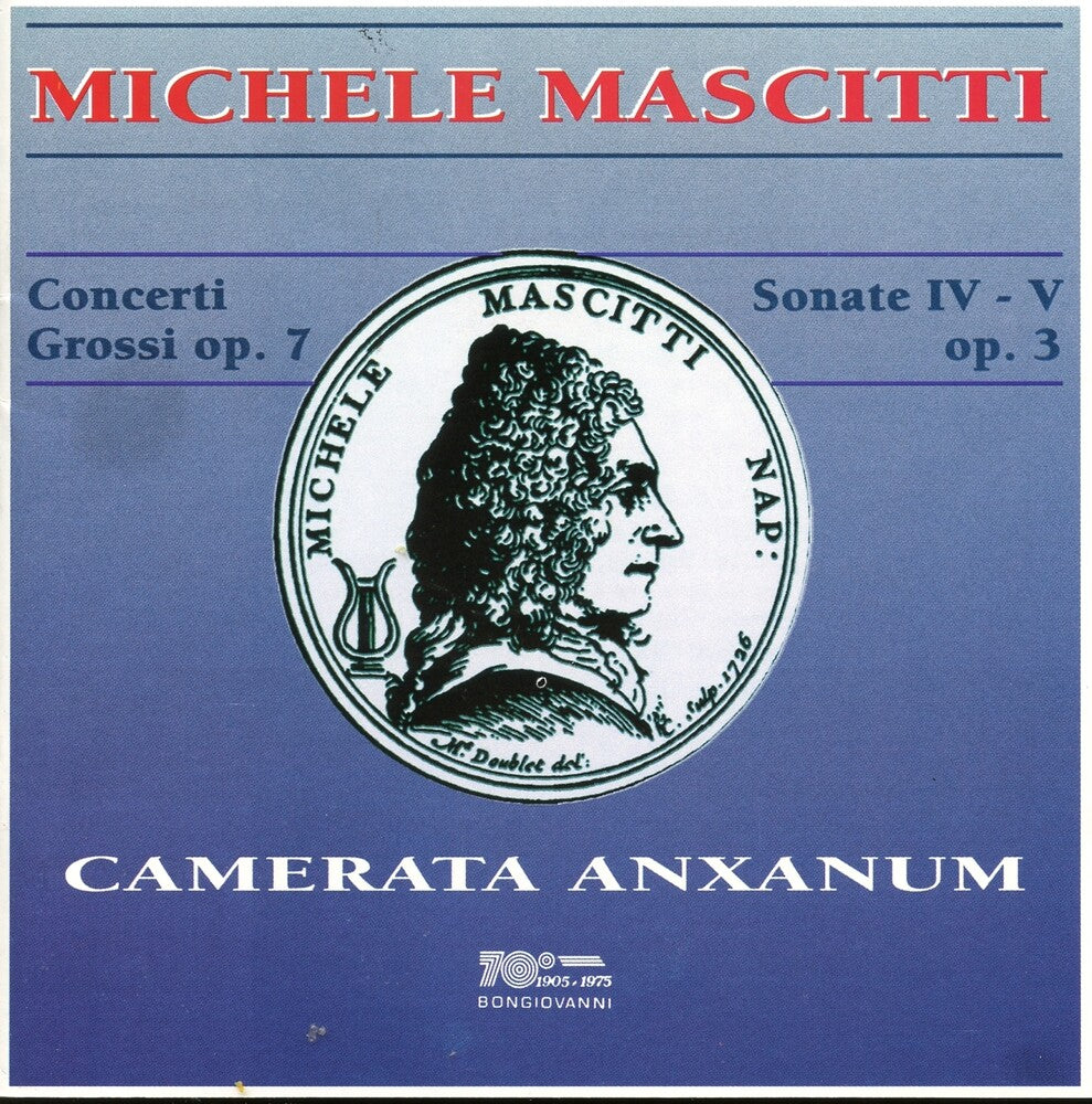 the album cover for Camerata Anxanum - Concerto for Violin Strings & Basso Continuo