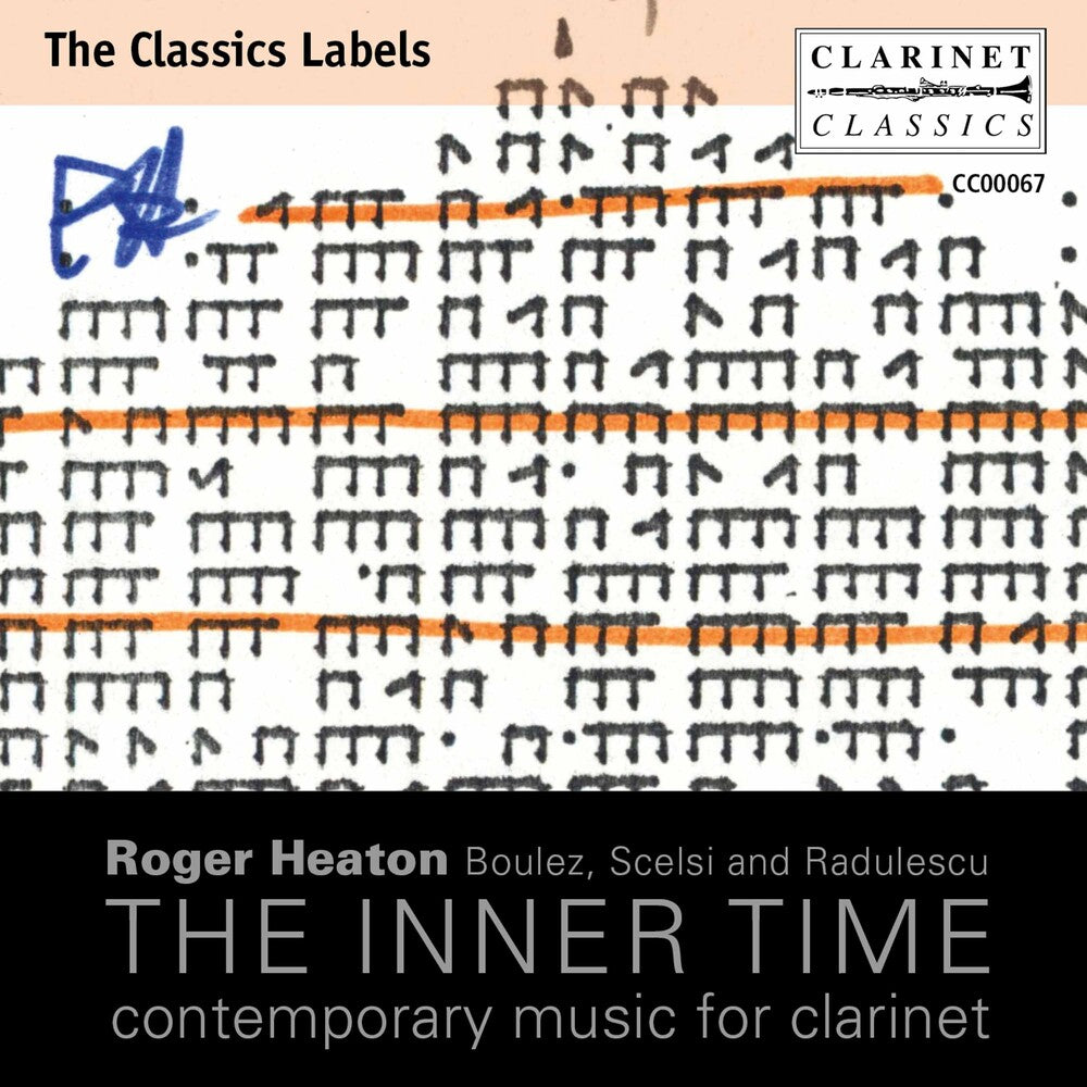 the album cover for Radulescu / Heaton / Kreutzer String Quartet - Inner Time
