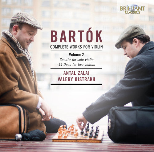 the album cover for Antal Zalai - Complete Works for Violin 2