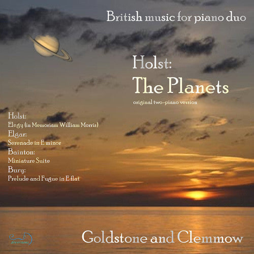 the album cover for Goldstone - British Music for Piano Duo
