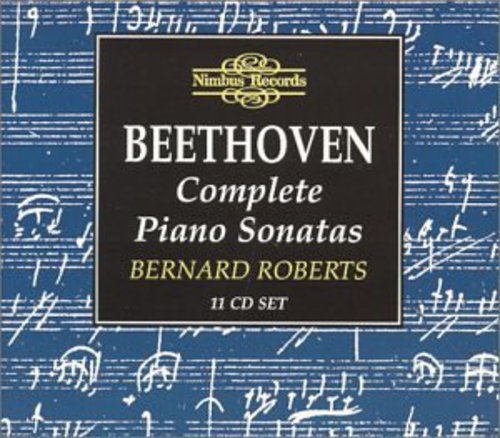 the album cover for Beethoven / Roberts - Piano Sonatas