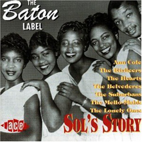 the album cover for Sols Story-Baton Label - Baton Label / Various
