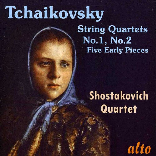 the album cover for Shostakovich Quartet - String Quartets Nos 1 & 2 / Five Early Pieces