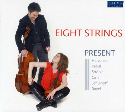 the album cover for Eight Strings - Eight Strings Present