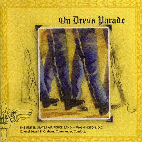 the album cover for US Air Force Band - On Dress Parade