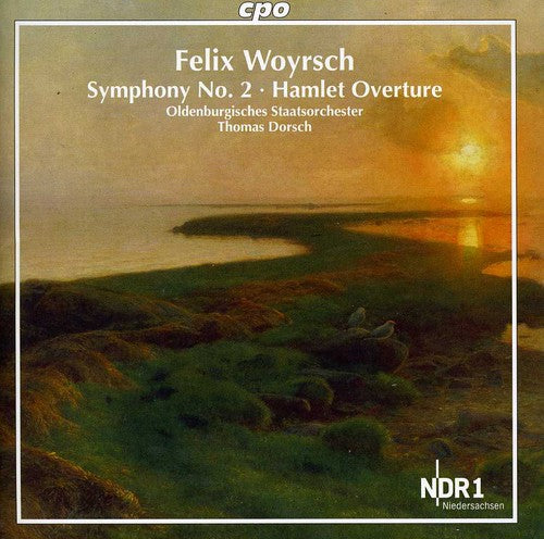 the album cover for Thomas Dorsch - Symphony No. 2 / Hamlet Overture