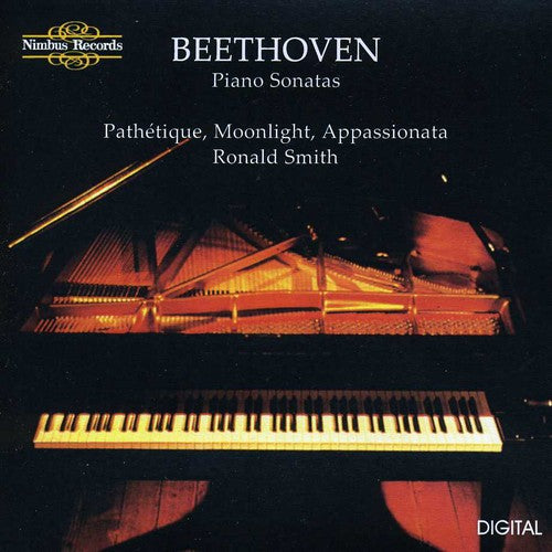 the album cover for Beethoven / Smith - Piano Sonatas