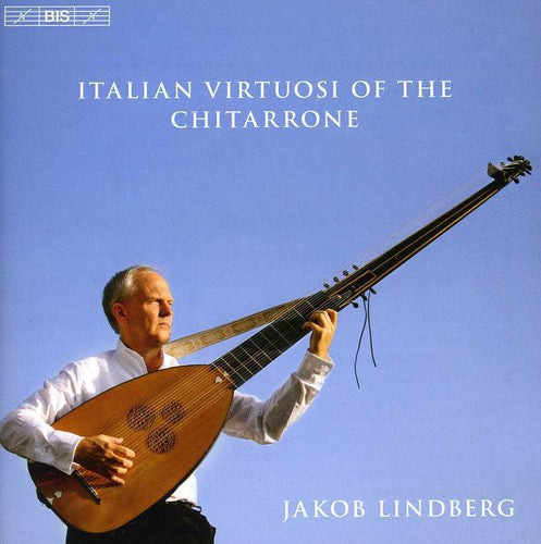 the album cover for JAKOB LINDBERG - Italian Virouosi of the Chitarrone