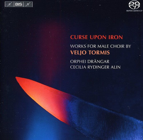 the album cover for Orphei Drangar - Curse Upon Iron: Works for Male Choir
