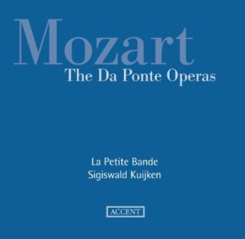 the album cover for Mozart / Petite Bande / Kuijken - Da Ponte Operas